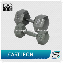 Fitness portable cast iron dumbbell 5 10 15lbs